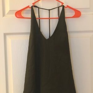 Tank Too with Caged Back NWOT